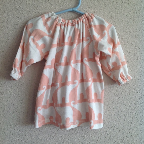 Milkbarn Elephant Cotton Dress & Legging Set - Picture 4 of 8